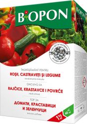 %%% BIOPON гранулиран тор домати,краставици и зеленчуци 1кг / Арт.№ BP 1174
