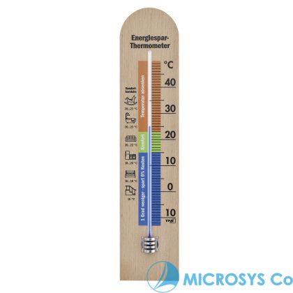  Спиртен термометър с анимация за енергоспестяване / Арт.№12.1055.05 