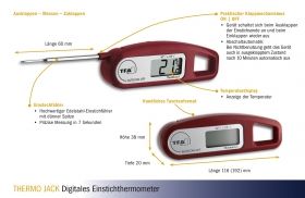 Прободен цифров термометър