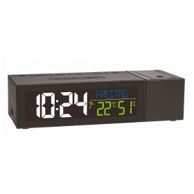 SHOW Radio-controlled projection alarm clock with indoor climate  / Kat.60.5014