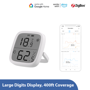  SONOFF Zigbee LCD интелигентен сензор за температура и влажност 