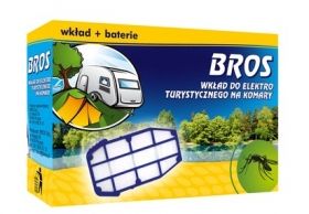 БРОС Таблетка за туристически ел. изпарител против комари + батерии 2х1,5V АА 