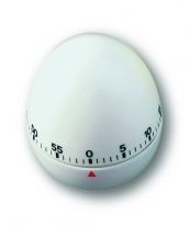 "Egg"- кухненски таймер, бяло яйце / Арт.№38.1002