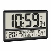 Цифров XL радиоуправляем стенен часовник със стаен климат / Арт.№60.4520.01