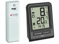 Безжичен термометър с външен датчик "PRISMA"  / Арт.№ 30.3063.01