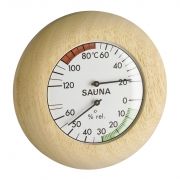 Термометър -  хидрометър дървен за сауна / Aрт.№ 40.1028