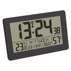 Radio-controlled wall clock with room climate / Kat.№ 60.2557