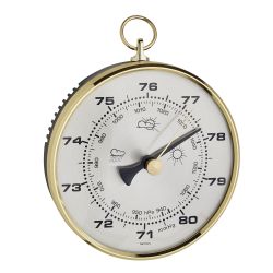 Analogue Barometer with Brass Ring / Kat.№29.4003