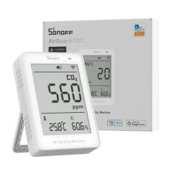SONOFF AirGuard CO2 – Монитор за качеството на въздуха с поддръжка на Matter през Wi-Fi / Арт.№ S0 SAWF 08P