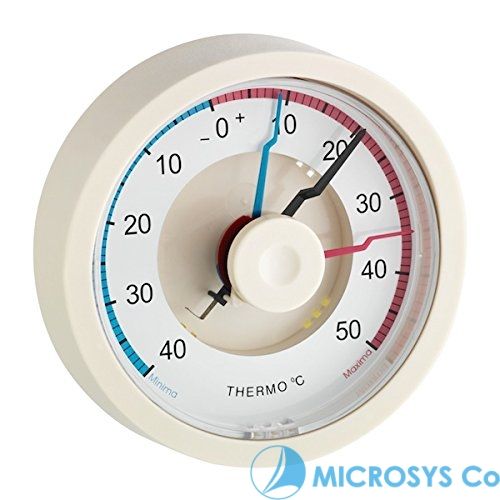 Биметален термометър за минимална и максимална температура