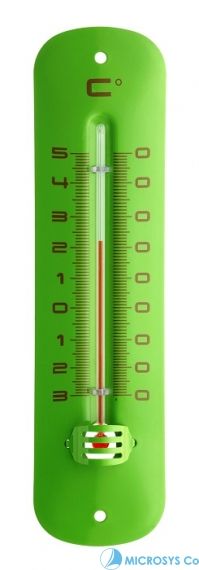 Метален термометър за вътрешна и външна температура / Арт.№12.2051.04