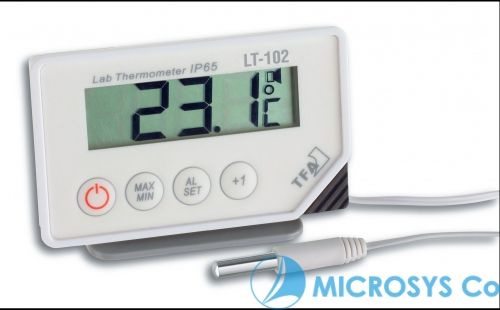Цифров контролен термометър с кабелна сонда и сертификат / Арт.№30.1034.K
