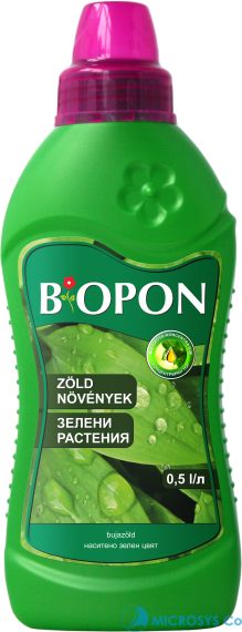 BIOPON течен тор зелени растения / Арт.№ BP-1005