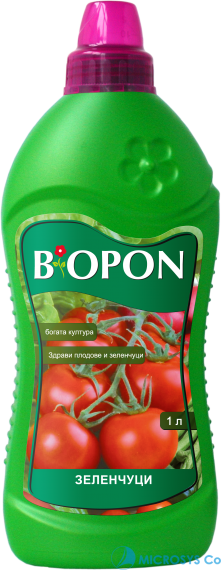  BIOPON течен тор зеленчуци 1л. / Арт.№ BP-1038