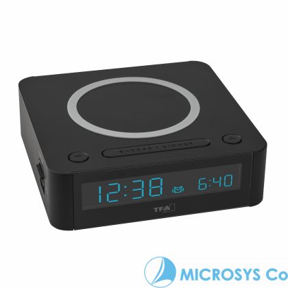 Wireless charging alarm clock EASY-CHARGE WIRELESS / Kat.№60.2030