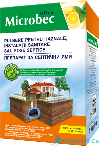 БРОС MICROBEC препарат за септични ями 1 кг / Арт.№ BS-232