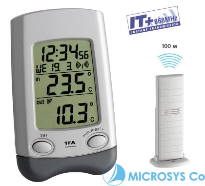 WAVE wireless thermometer / Kat.№30.3016.01.IT
