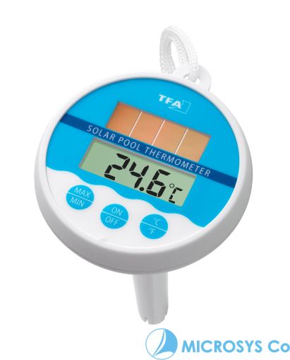 Digital solar-powered pool thermometer / Kat.№30.1041