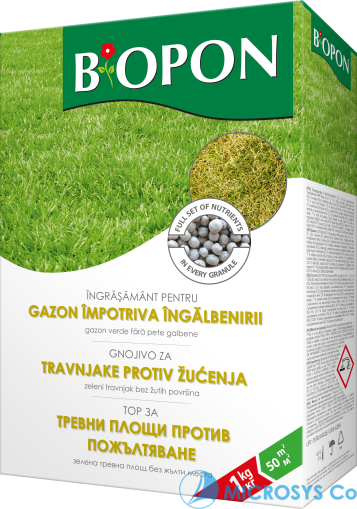 BIOPON anti-yellowing lawn fertiliser