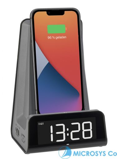 Digital alarm clock with induction charger ICONcharge / Kat.№60.2033.10