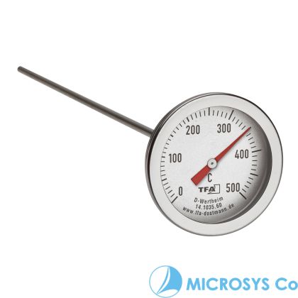 Термометър сонда за вграждане за барбекю, пещ и грил с 300 мм сонда / Арт.№14.1035.60