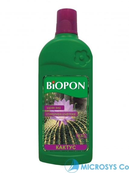 BIOPON liquid fertilizer cactus