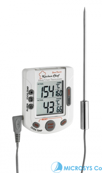 Digital BBQ meat/oven thermometer KÜCHEN-CHEF DUO-THERM / Kat..№14.1503