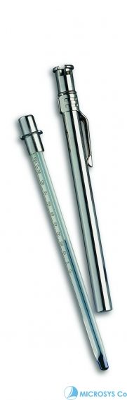 джобен термометър тип стъклена сонда