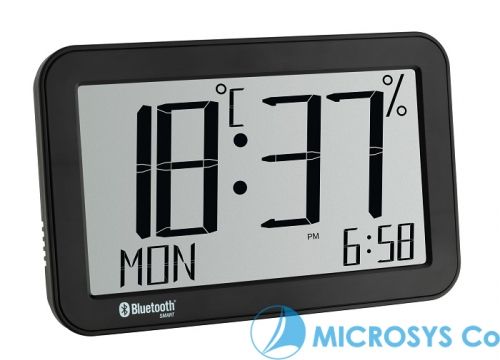 Bluetooth будилник с дата, термометър и влажност- Арт. № 60.4511.01