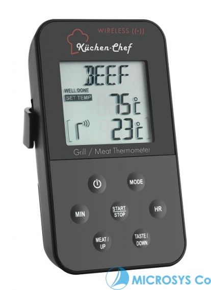 Електронен радио-управляем термометър и таймер за готвене / Арт.№14.1504