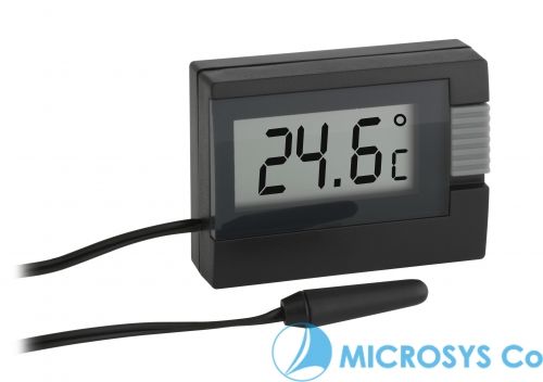Дигитален термометър за вътрешна и външна  температура с кабел/ Арт.№30.2018.01