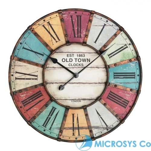  'Vintage' XXL-wall clock / Kat.№ 60.3021