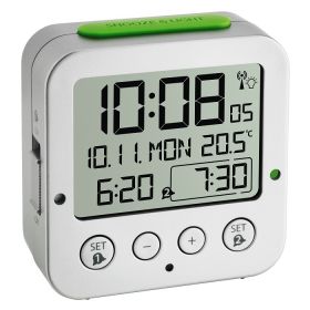 Digital Radio-controlled Alarm Clock With Temperature BINGO / Kat.№60.2528.02