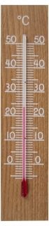 Термометър за вътрешна употреба - масив дъб / Арт.№12.1054.01