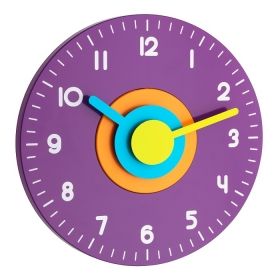 POLO - Стенен часовник, цветен - Безшумен / Арт.№ 60.3015.11