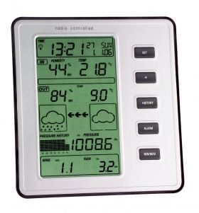 Wireless Weather Station with Wind and Rain Gauge STRATOS / Kat.№35.1077.54
