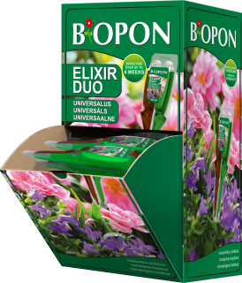 BIOPON DUO Еликсир универсален - подхранва и регенерира растенията 35 мл