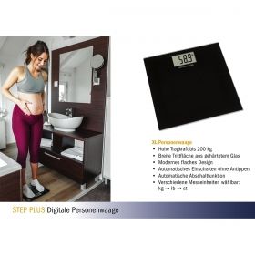 Digital bathroom scale STEP PLUS / Kat.№50.1015.01