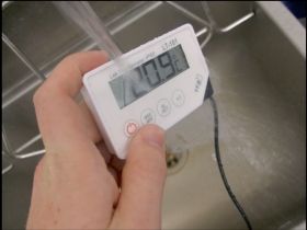 Цифров контролен термометър с кабелна сонда 