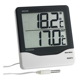 Дигитален термометър с кабелна сонда и калибрационен сертификат / Арт.№30.1011.K