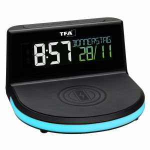 Wireless charging alarm clock CHARGE-IT WIRELESS / Kat.№ 60.2028