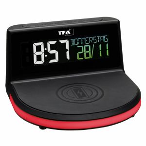 Wireless charging alarm clock CHARGE-IT WIRELESS / Kat.№ 60.2028