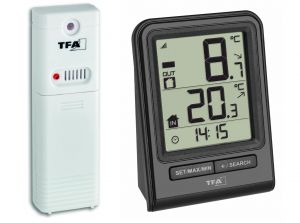 Безжичен термометър с външен датчик &quot;PRISMA&quot;  / Арт.№ 30.3063.01