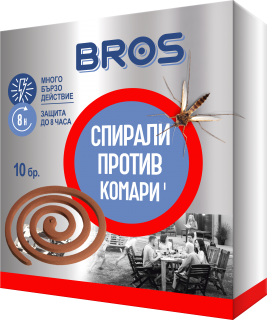 BROS – mosquito coils 10 pcs / Art.№ BS 012