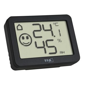 Цифров термохигрометър с индикатор за климатичен комфорт за 4 области на приложение / Арт.№30.5055.01