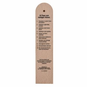 спиртен дървен термометър