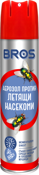 Aerosol for fighting flying insects