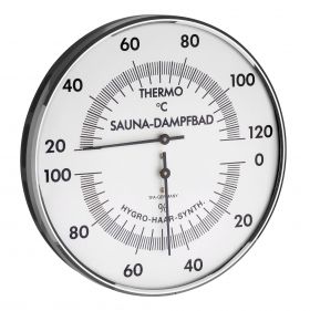 Термометър -  хигрометър, комбиниран за сауна