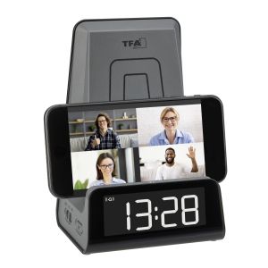 Digital alarm clock with induction charger ICONcharge / Kat.№60.2033.10