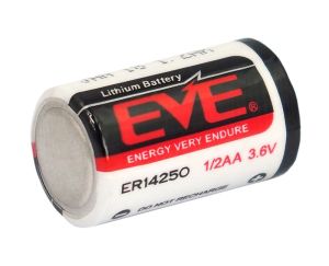 Литиева батерия ER14250/LS14250, 1/2AA / Арт.№BA-EVE ER14250 